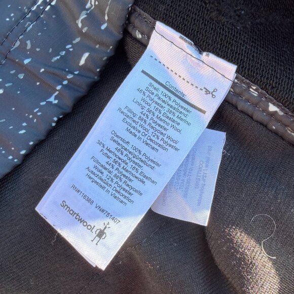 Smartwool Propulsion 60 Printed Skirt Quilted Small Merino Wool Medium - Picture 4 of 6